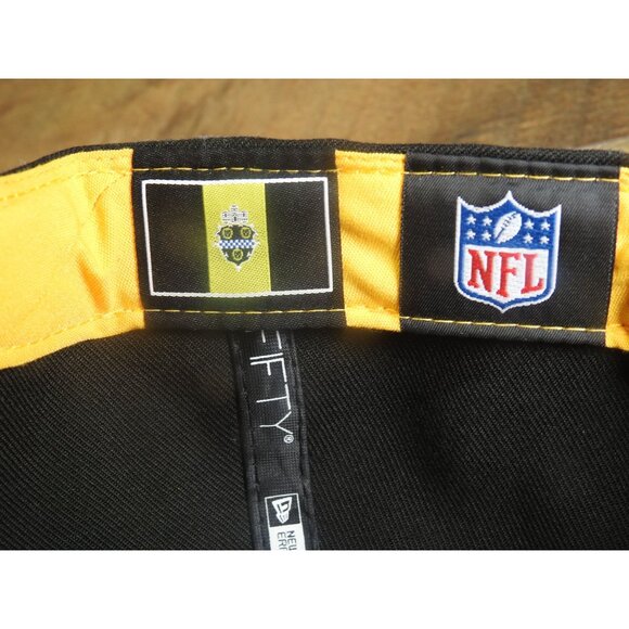 NWT Pittsburgh Steelers New Era 59FIFTY 2019 Draft 59Fifty Fitted Hat Size 7 1/4 - Picture 9 of 14